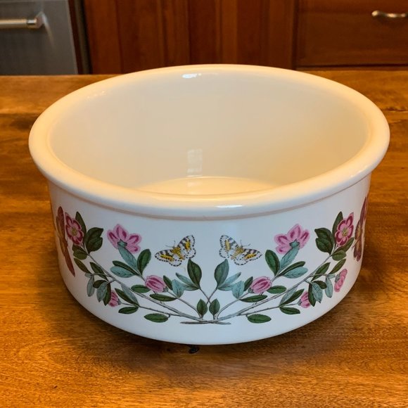 Vintage Portmeirion Botanic Garden Rhododendron Pattern Drum Bowl - Picture 3 of 9